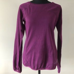 Women’s Lowe Alpine Purple Base layer Pullover sweater size M